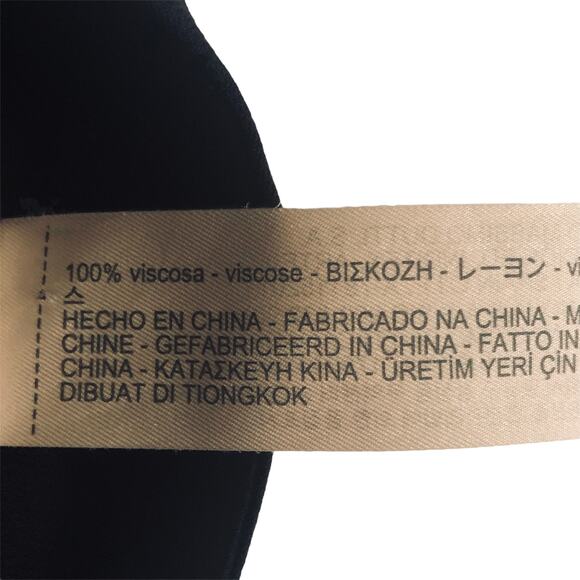 Massimo Dutti Black Trousers - Size 4 - Picture 10 of 12